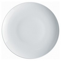 photo mami round serving plate in white porcelain 1